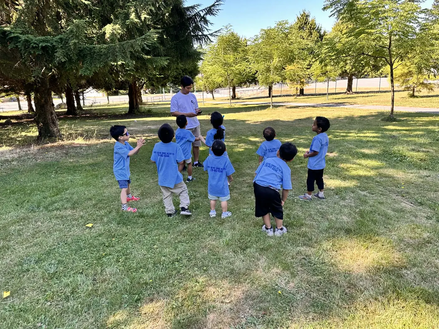 Children outdoors