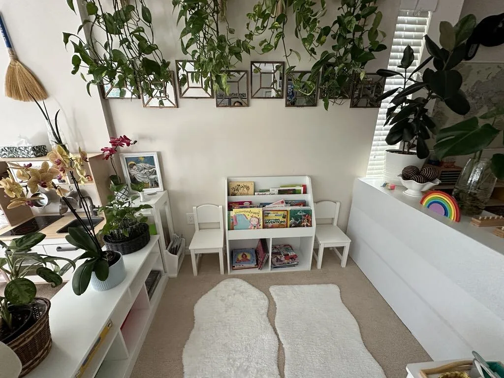 Library reading corner